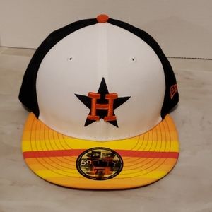 Rare Houston Astros New Era (Fitted) Baseball Hat